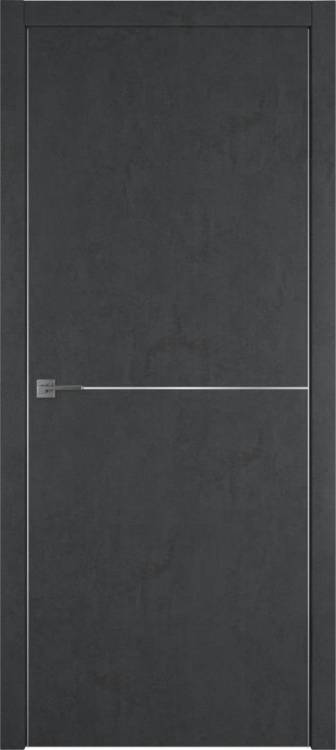 Межкомнатная дверь Владимирская Фабрика Дверей Urban 1 Jet Loft Silver Mould SE 800x2000
