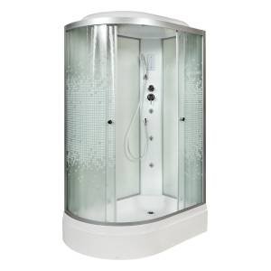 Душевая кабина AvaCan L720RGM+EL с гидромассажем и электрикой, 120x80x215