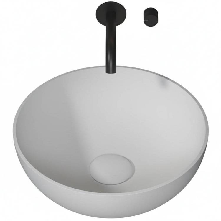 Раковина Armadi Art Monaco 879-35 Slim 35 см, белая матовая