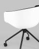Кресло компьютерное Stool Group Libra NL SL-7040ZB whitePP/black PU белый фото 4