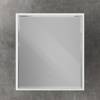 Зеркало Cezares Interni CZR-SPC-INT-800-900-LED-TCH-WARM-BL с подсветкой, сенсорным выключателем и подогревом, Bianco Lucido, 80x90 фото 3
