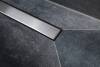 Поддон для душа Pestan Confluo Board 40007822SS 120x120, под плитку со встроенным лотком, решетка хром матовый фото 5