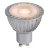 Лампа светодиодная диммируемая Lucide GU10 5W 2200K серая 49010/05/36 фото 3