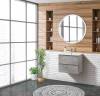 Тумба с раковиной Belbagno Albano-Cer ALBANO-CER-600-2C-SO-CVG 57x44x50 Cemento Verona Grigio подвесная с двумя выкатными ящиками фото 9