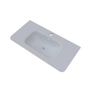 Раковина Knotlor Грация FWB110900BEM серый шелк, 90 см