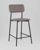 Стул полубарный Stool Group Mikkie HPB-2317 HAB1-10 серый фото 2