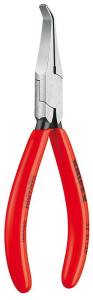 Плоскогубцы KNIPEX для регулировки реле, широкие плоские губки без насечки 34 мм под 40 , 135 мм, чёрные, 1К ручки