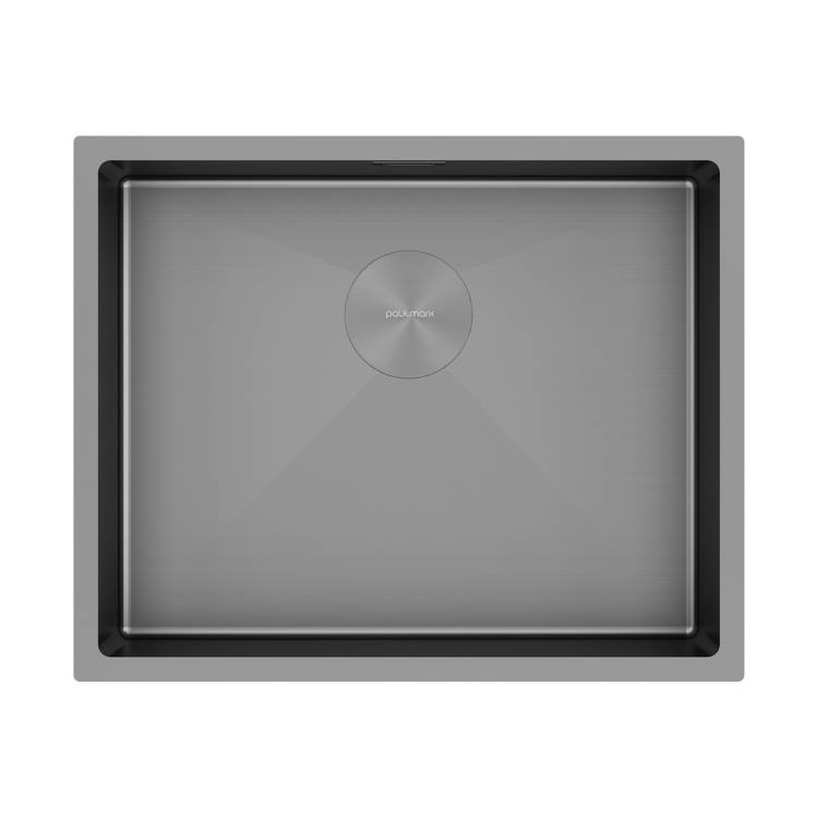 Мойка кухонная Paulmark Next 54 Uni PM215444-MG Матовый Серый, 54x44