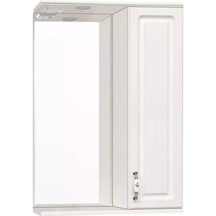 Зеркало-шкаф Style Line Олеандр-2 550/С рельеф пастель