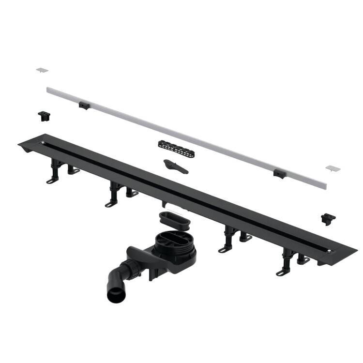 Душевой лоток Splendy Vario Drain VD30512KYSB сталь брашированная, 120 см