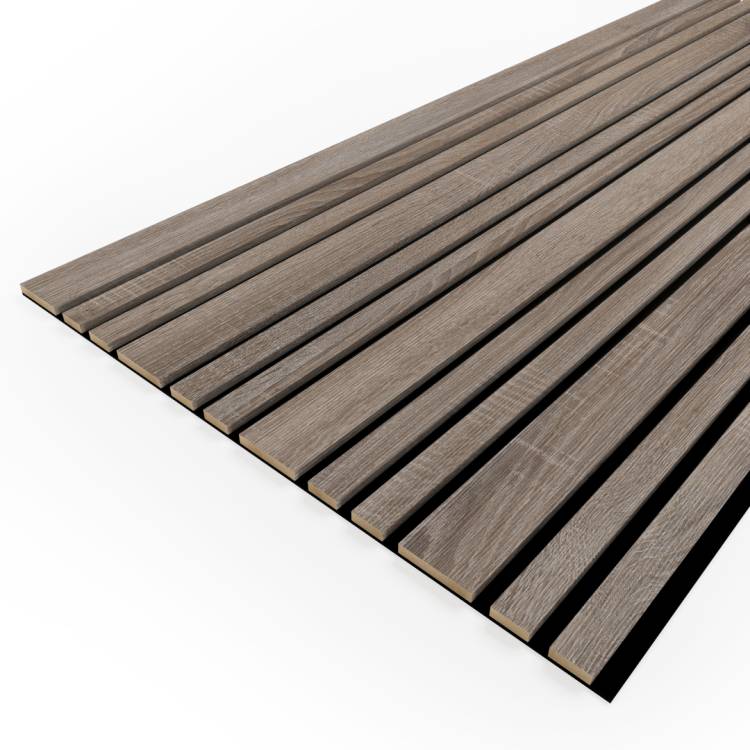 Панель стеновая акустическая Stella Comfort 9 Standart Дуб Винтаж 278x60x0.9