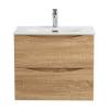 Тумба под раковину BelBagno MARINO-CER-N-700-2C-SO-WO-P подвесная, Rovere Bianco, 69.6x45.5
