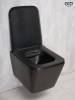 Унитаз подвесной Gid Cuadrado Tr2144Bm 62225Y черный матовый фото 2