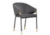 Стул Woodville Molton 15559 gray/black/ gold