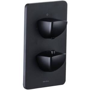 Смеситель для душа Allen Brau Infinity 5.21216-31 V.2 термостатический, черный матовый