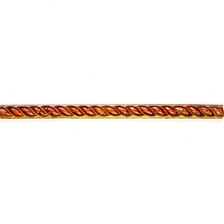 Вставка Skalini Curbs BE-4 Голд 2x30.5