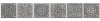 Бордюр Azori Grazia 585581001 Grey Nefertiti 6.2x40.5