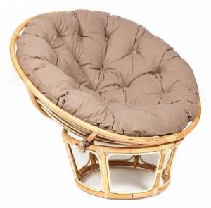 Кресло Tetchair Papasan Eco 13766 натуральный, коричневый