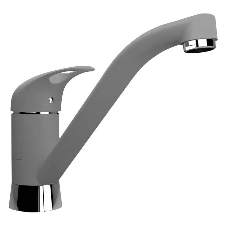 Смеситель для кухни Florentina Гамма 313.05L.1123.307 серый шелк