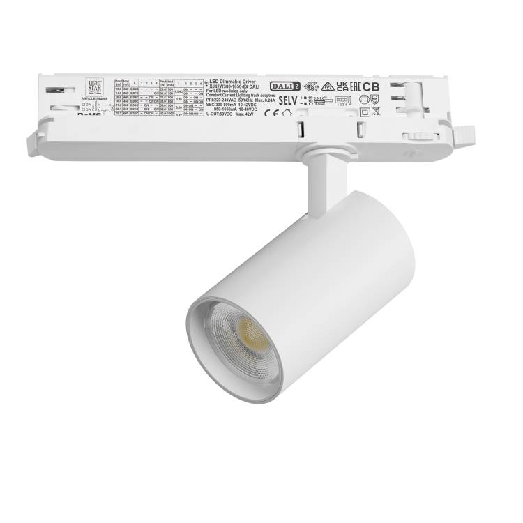 Трековый светодиодный светильник Lightstar Alta Base A5146DALI