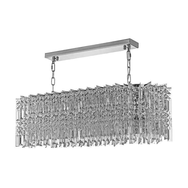 Большая подвесная люстра хрустальная Dio D`arte Maggio E 1.5.90x30.100 N