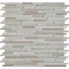 Мозаика Pixel Mosaic Камень и стекло PIX735 (0.8x14.8;0.8x4.8;0.8x9.8) 30x30