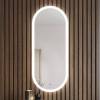 Зеркало BOND Oval M41ZE-50120 овальное, с LED подсветкой и бесконтактным сенсором, 50х120