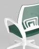 Кресло компьютерное Stool Group TopChairs ST-Basic-W ST-BASIC-W/GN/TW-30 пластик белый фото 6