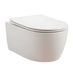 Унитаз подвесной Splendy Pride PR10152VTNWG безободковый, сиденье микролифт, белый