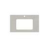 Столешница Kerama Marazzi Plaza (Плаза) KM6012G0501RP80Ur2 серый светлый натуральный, 80x48 фото 2