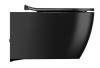 Унитаз подвесной Isvea Sentimenti Neo 10AR02010SV-2N безободковый, сиденье с микролифтом, черный матовый фото 3