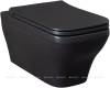 Чаша подвесного унитаза Allen Brau Infinity 4.21011.31 черный матовый, без сиденья