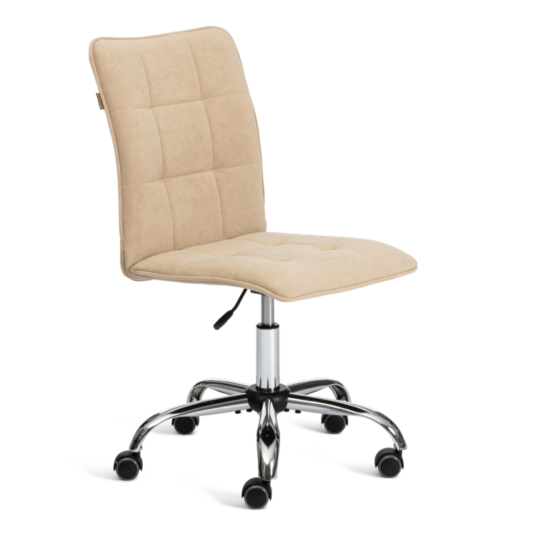 Кресло компьютерное Tetchair One 21659 флок, бежевый