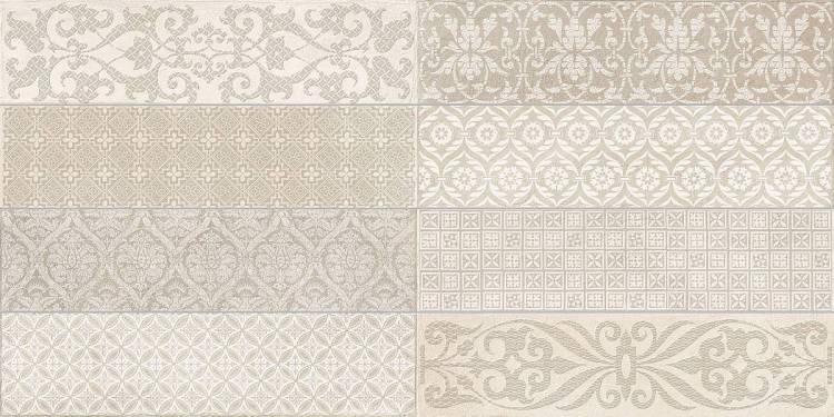 Керамическая плитка Gaya fores Bricktrend Rev. Deco Almond 8.15x33.15