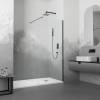 Душевая перегородка RGW WA-010-B 90x195, стекло прозрачное фото 2