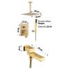 Душевая система Grocenberg GB5089MG-2 матовое золото фото 17