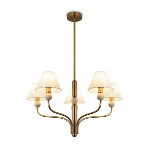 Подвесная люстра на штанге Freya Aurelia FR2058PL-05BS