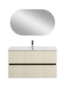 Тумба под раковину Art&Max Torino AM-TORINO-1000-2C-SO-PA-P Палом, 100x43.8x57