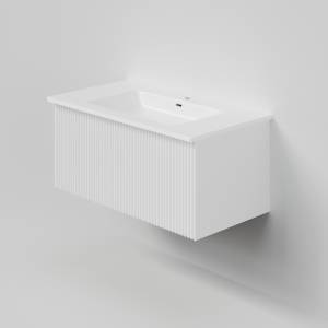 Тумба под раковину La Fenice Terra Bianco 80 белый матовый