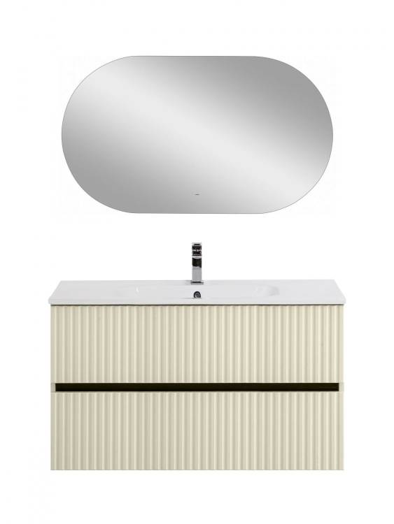 Тумба под раковину Art&Max Torino AM-TORINO-1000-2C-SO-PA-P Палом, 100x43.8x57