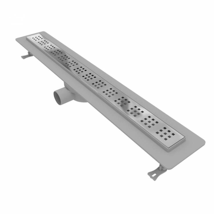 Душевой трап Watersense Eva W00272 нержавеющая сталь, 80 см