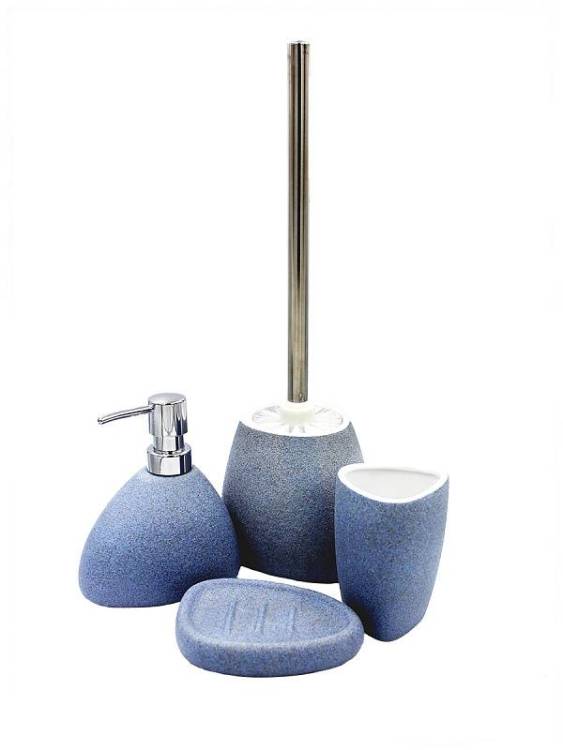 Набор аксессуаров для ванной Bath Plus Azzurro W-CE2344AA-SET4