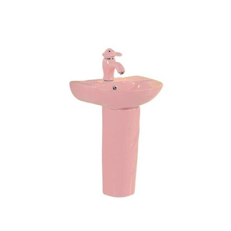 Раковина Gid Aventura 69909 Nb192-PK 43 см, розовая