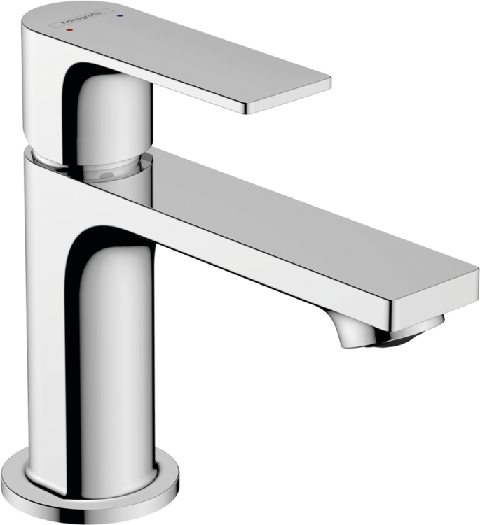 Смеситель для раковины Hansgrohe Rebris E 72550000 с донным клапаном, хром