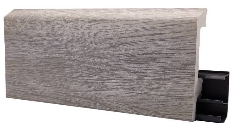 Напольный плинтус Royce HDPS Дуб Оптика 2000x80x15