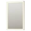 Зеркало Orka Cube 3000368 65x100 c LED подсветкой, белый матовый