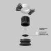 Встраиваемый светильник Maytoni Technical Round DL058-7W3K-TRS-B фото 2