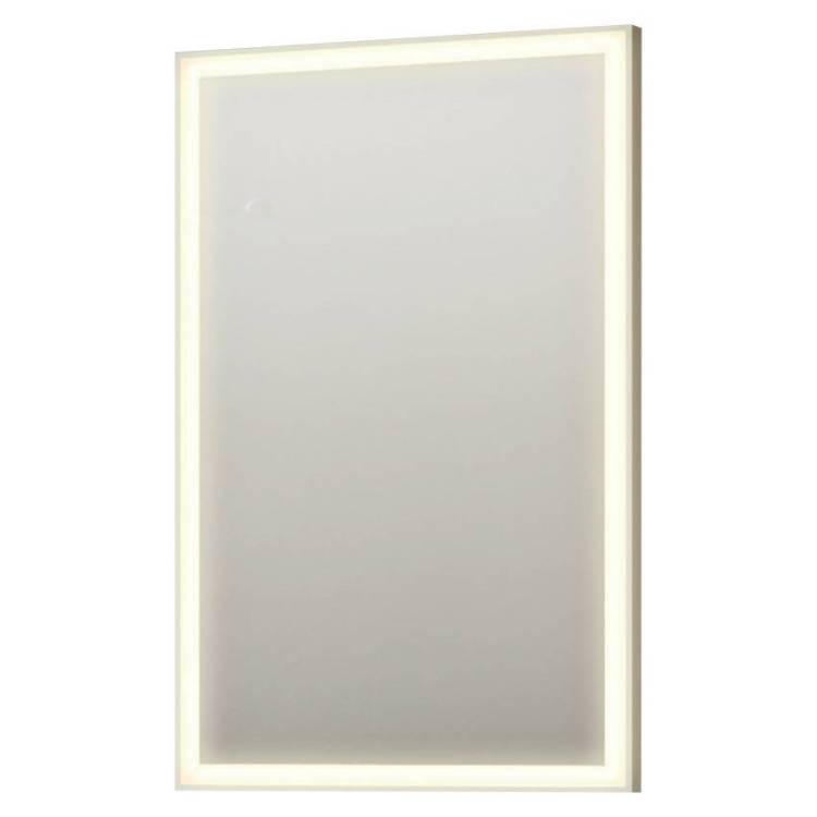 Зеркало Orka Cube 3000368 65x100 c LED подсветкой, белый матовый