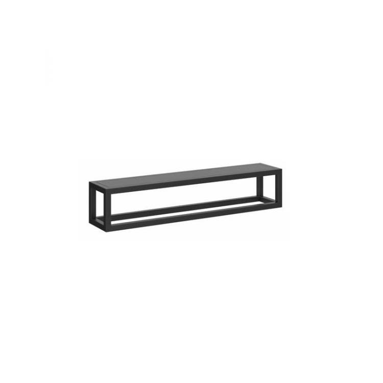 Полка Kerama Marazzi Plaza Next PL.N.sh.55\BLK подвесная 55, черная матовая