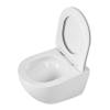 Унитаз подвесной BelBagno Amanda BB051CH-TOR-FC/SC безободковый, с сиденьем микролифт, белый фото 4